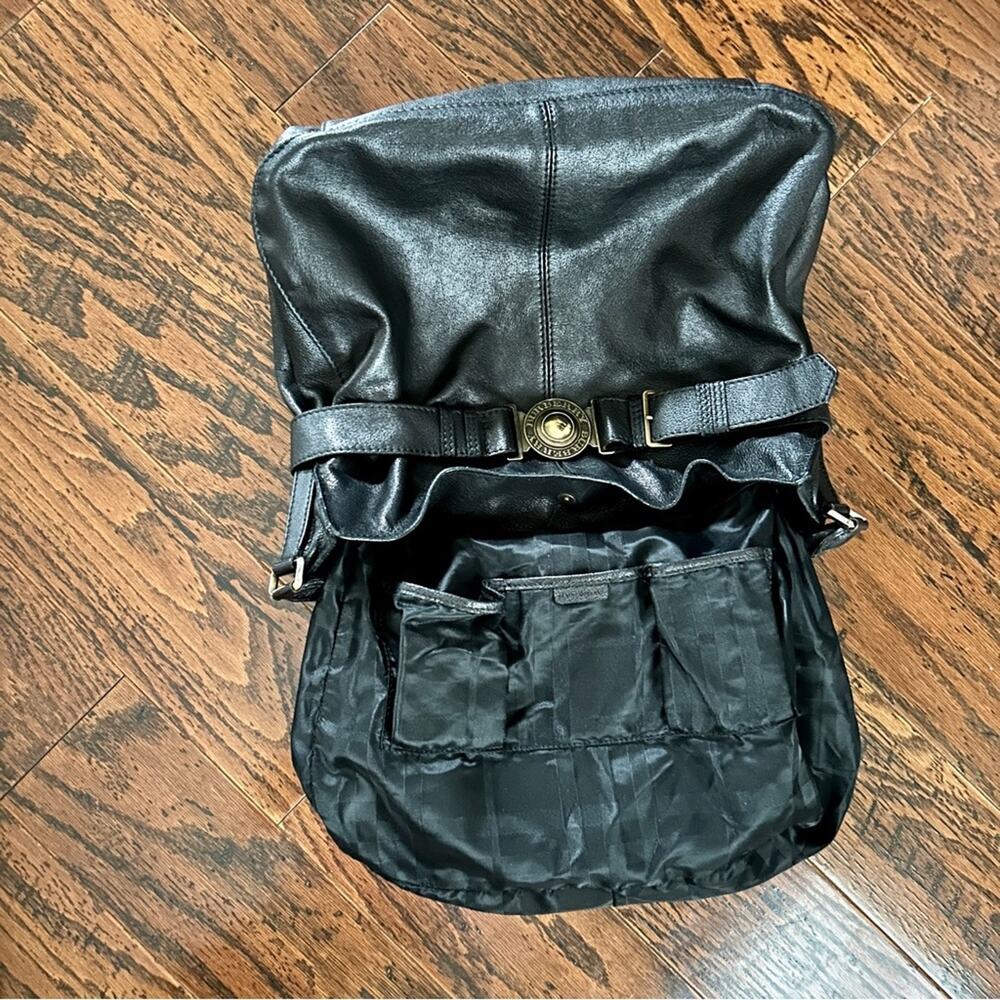 Elegant Black Leather Women's Bag - Picture 13 of 17